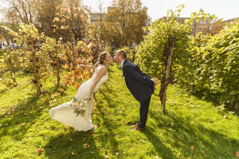 Hochzeit in den Reben